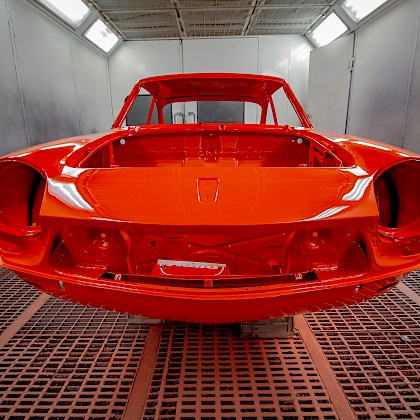 Infrared systems for automotive paint curing and drying | Victory Lighting